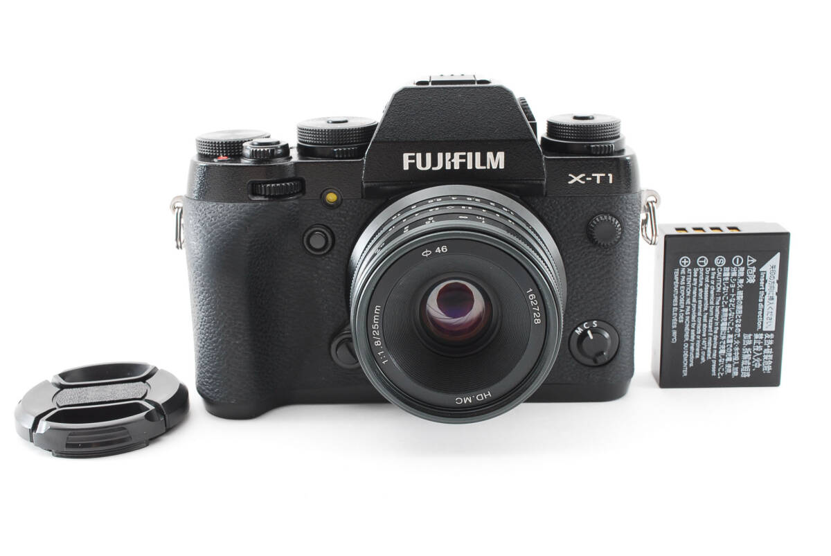 ★極上品★フジフィルム FUJIFILM X-T1 HD.MC 25mm F1.8 #2305161拍卖
