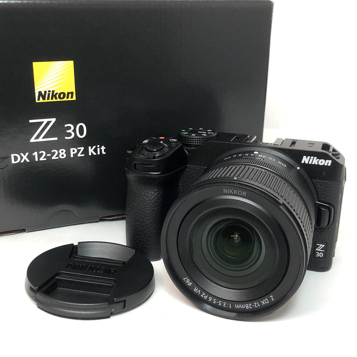 *【美品/動作OK】Nikon Z30 DX 12-28 PZ Kit レンズキット ミラーレス カメラ NIKKOR Z DX 12-28mm 1:3.5-5.6 PZ VR φ67 ニコン 取説/箱拍卖