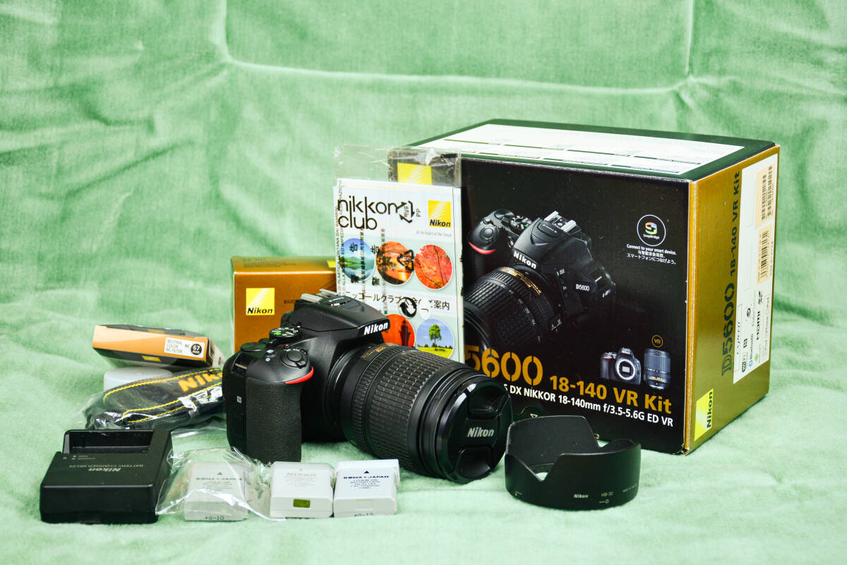 Nikon ニコンD5600+ニッコールVR AF-S18~105mmF3.5-5.6G EDセット拍卖
