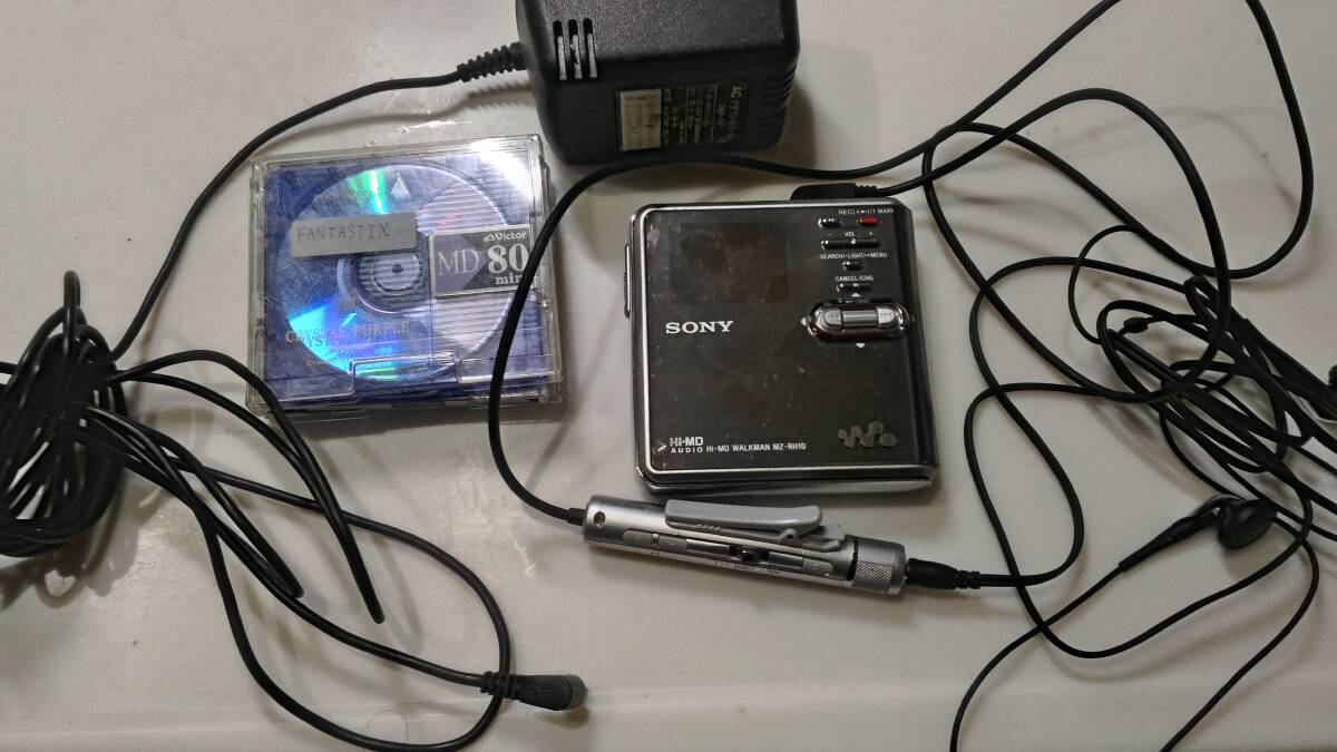再生確認済みです。 SONY MZ-RH10拍卖
