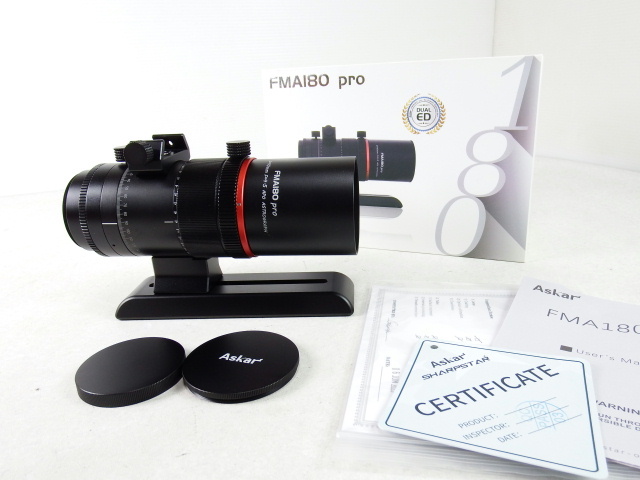 ■■Askar コンパクト アストログラフ ASTROGRAPH FMA180 PRO D=40mm F4.5mm ED SUPER APO■■拍卖