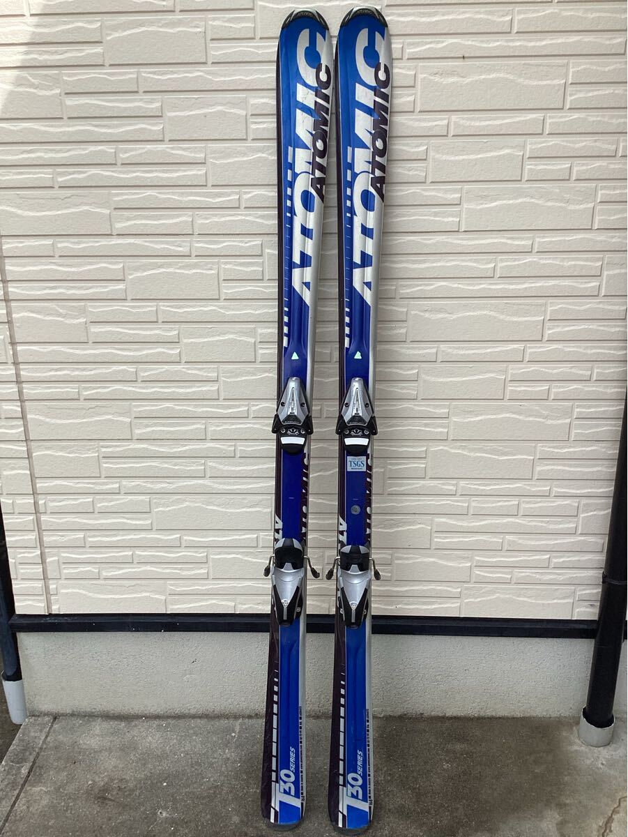 ATOMIC アトミック スキー板 T30 SERIES ブルー ビンディング付 168cm s7拍卖