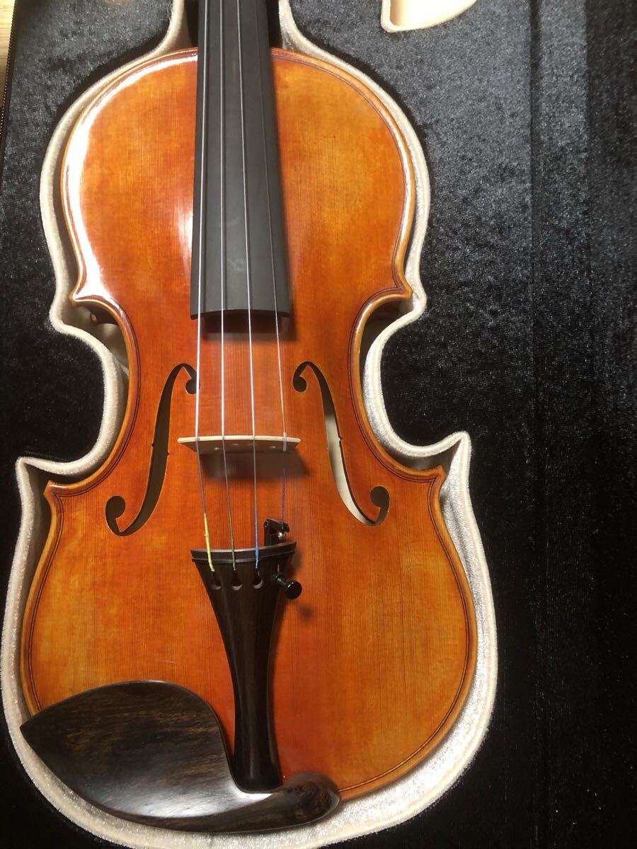 ベルギー フルサイズ バイオリン 4/4 ヴァイオリン ケース付き拍卖