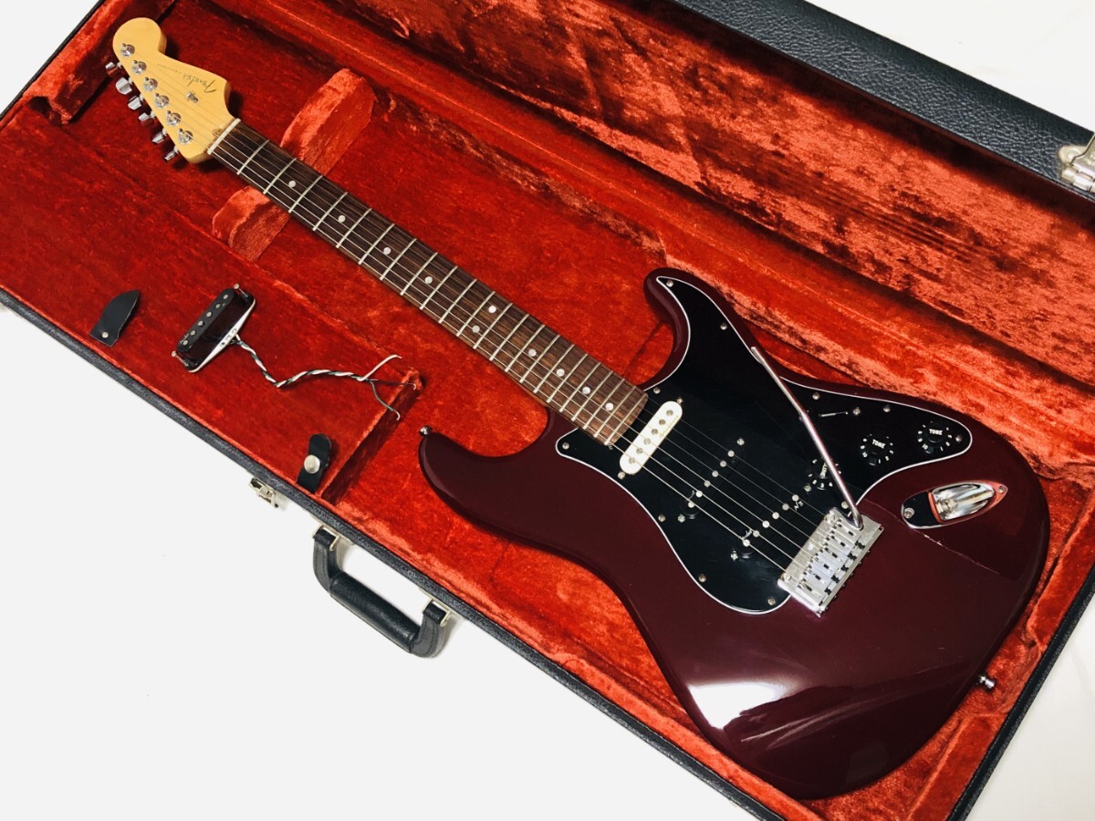 Fender American Deluxe N3 Stratocaster フェンダー USA ストラトキャスター ピックアップ交換あり フェンダーハードケースつき拍卖