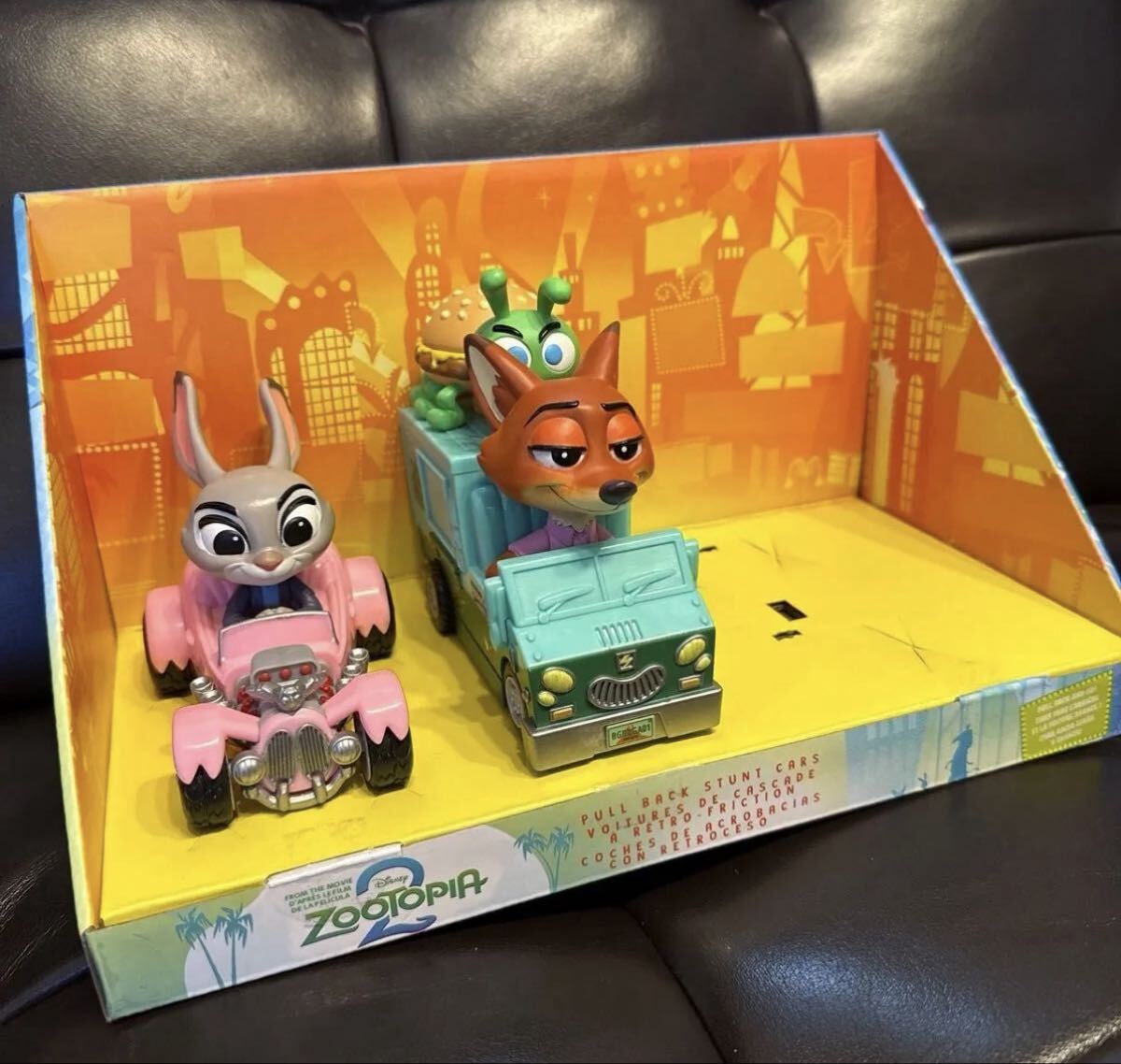 ディズニーストア ズートピア2 プルバックカー セット ジュディ ニック パウバート無し Stunt Car ミニカー フィギュア ZOOTOPIA2 Disney拍卖