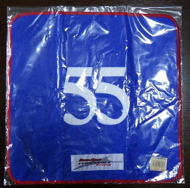 ハンドタオル インデイレーシング スーパーアグリ.フェルナンデス チーム55 大きさ33×33cm 未開封 ランクB(20数年前に購入)拍卖