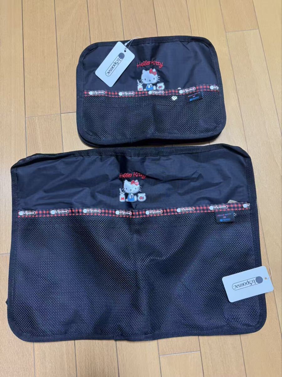 レスポートサック 黒 ハローキティ拍卖