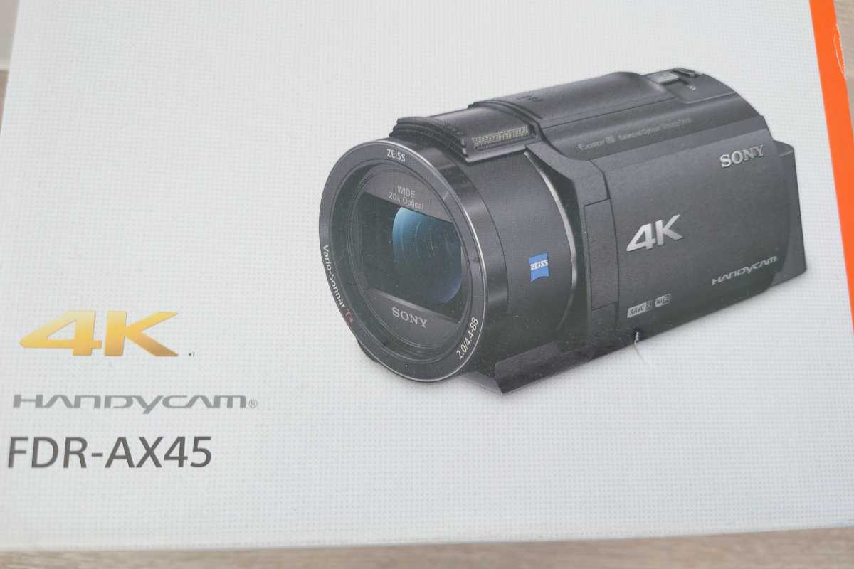 SONY 4Kビデオカメラ FDR-AX45 レンタル ソニー ハンディカム拍卖