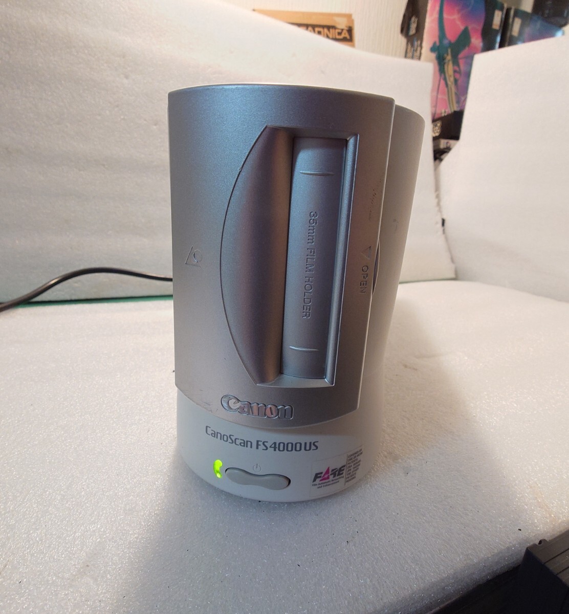 CanoScan FS 4000 US フィルムスキャナ、通電のみ確認、ジャンク!!!!!!!!!!拍卖