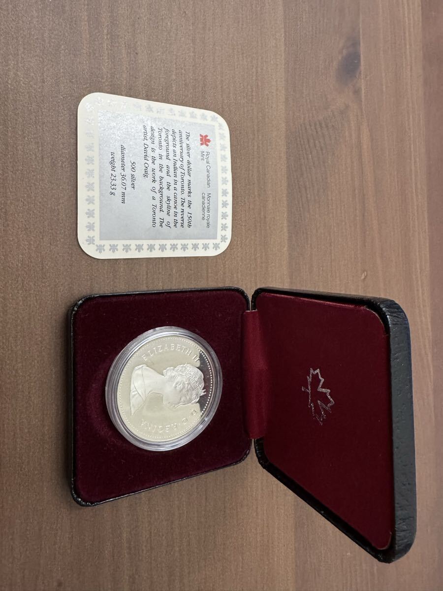 【美品】カナダ 1984 1ドル プルーフ銀貨拍卖