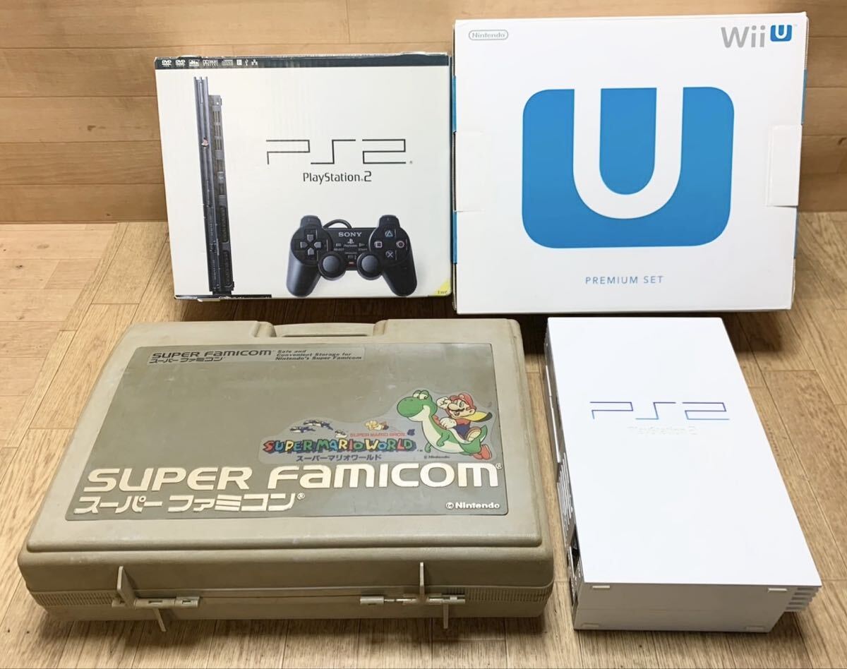 プレステーション2 PS2 SCPH-50000 SCPH-70000 wii スーパーファミコン 等 大量 まとめて 4点 W29拍卖