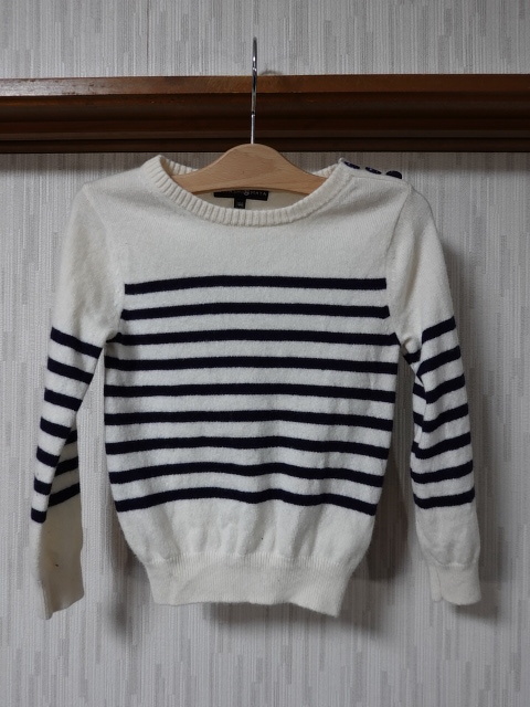 ●カシミヤ100% 高島屋 TAKASHIMAYA セーター 100●0317■拍卖