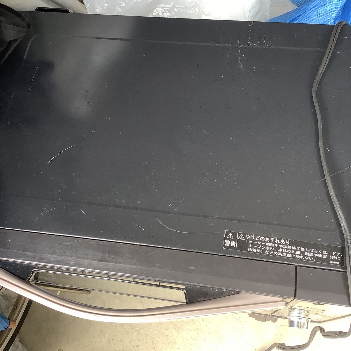 TOSHIBA 電子レンジ REーSS8BーB 2014年製 中古品 動作確認済み拍卖