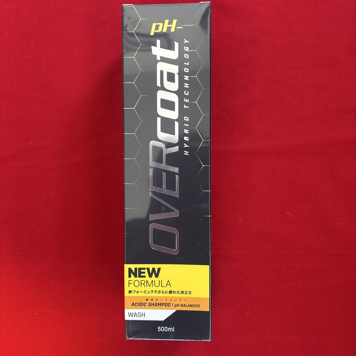 OVERcoatpH- 酸性カーシャンプー ウォータースポットミネラル汚れ除去 プレウォッシュ対応 オーバーコートピーエイチマイナス 500m拍卖