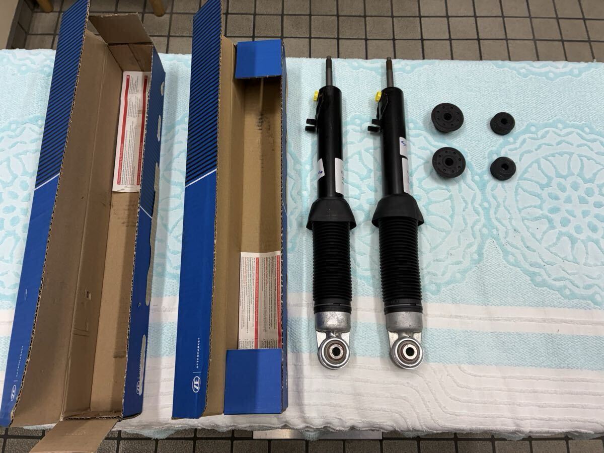 新品 供給終了部品 W124 500E E500 SACHS製 リアショック 左右セット 新品アッパーマウントブッシュ付き レベライザー ハイドロショック拍卖