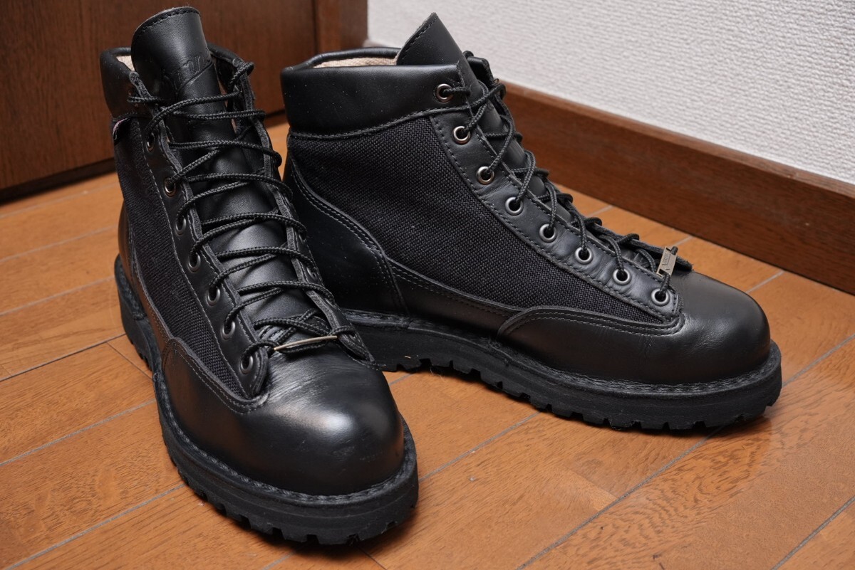美品 DANNER ダナーライト ブラック us8 黒 33221 ゴアテックス USA製拍卖