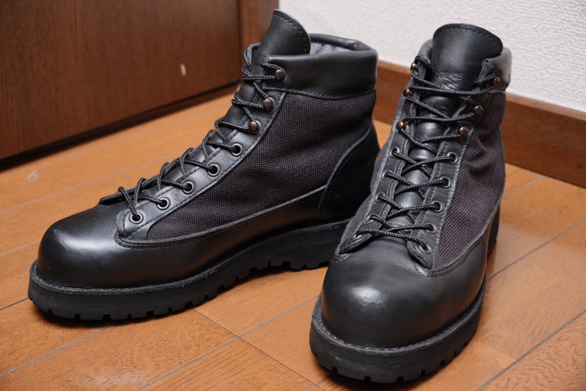 DANNER ダナーライト ブラック us7.5 黒タグ 黒 31400x ゴアテックス USA製拍卖
