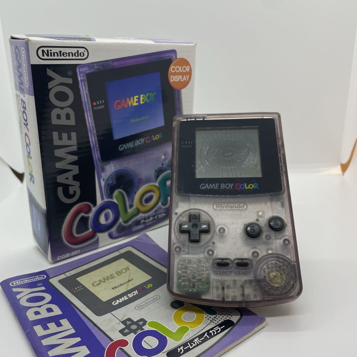 ■【売り切り】 Nintendo ゲームボーイカラー GAMEBOY COLOR CGB-001 拍卖