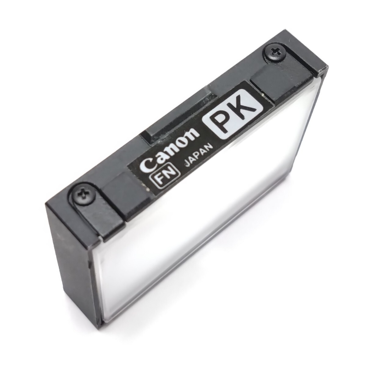 【希少】CANON NewF-1 フォーカシングスクリーン PK ブライトレーザーマットT 中央部部分測光(キヤノン New F-1 F1) 拍卖