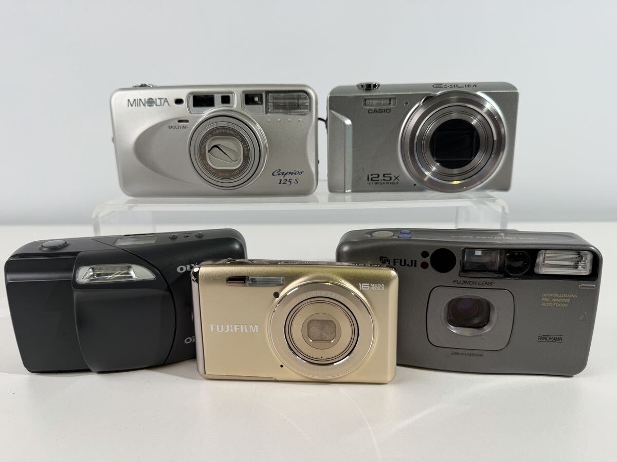 【3/29EL】 FUJIFILM JX OLYMPUS OZ1 CASIO ZS160 MINOLTA capios125s デジカメ デジタルカメラ フィルムカメラ カメラ ジャンク拍卖