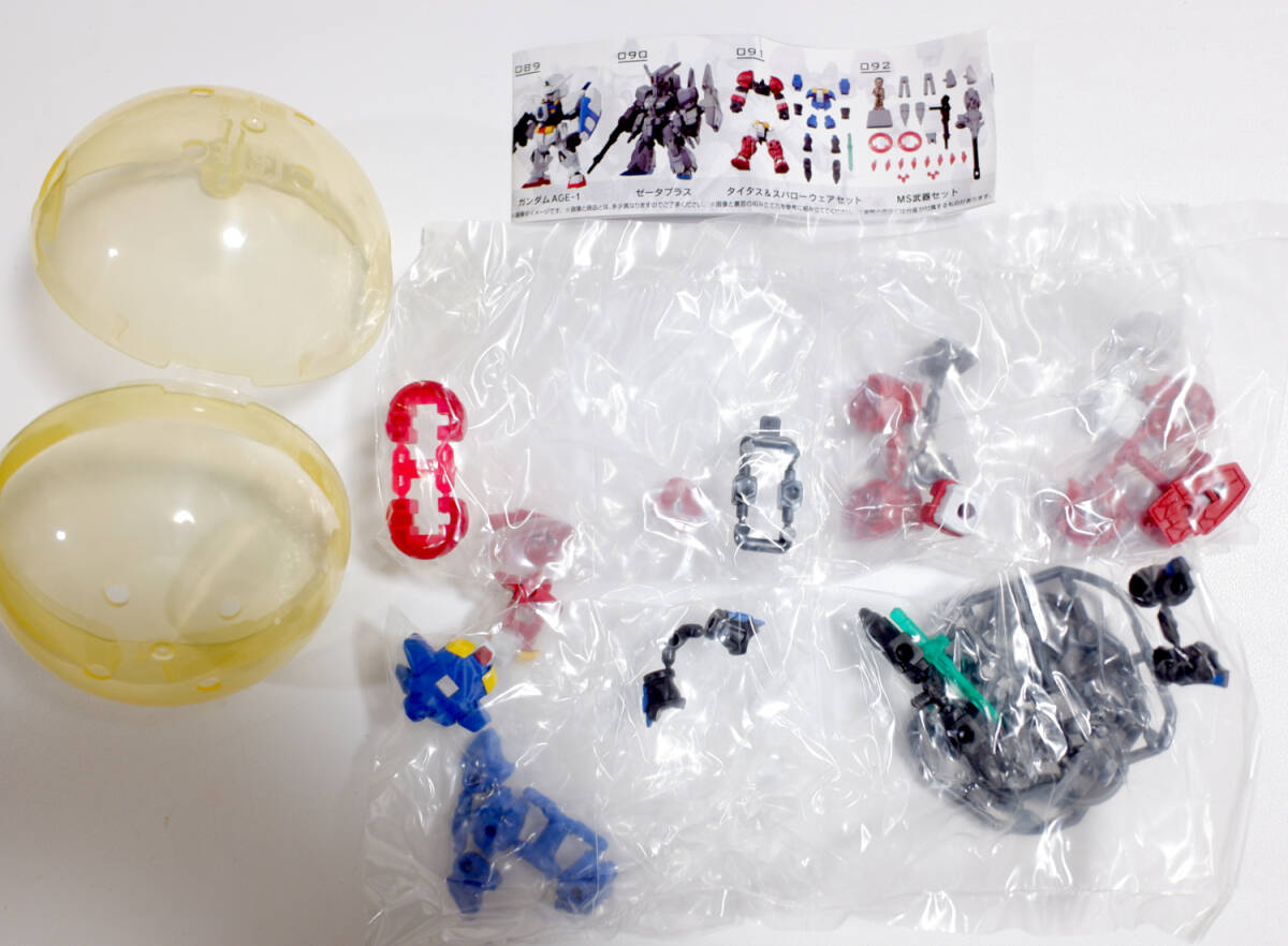 機動戦士ガンダム ガシャポン モビルスーツアンサンブル #14 タイタス&スパローウェアセット 未使用新品拍卖