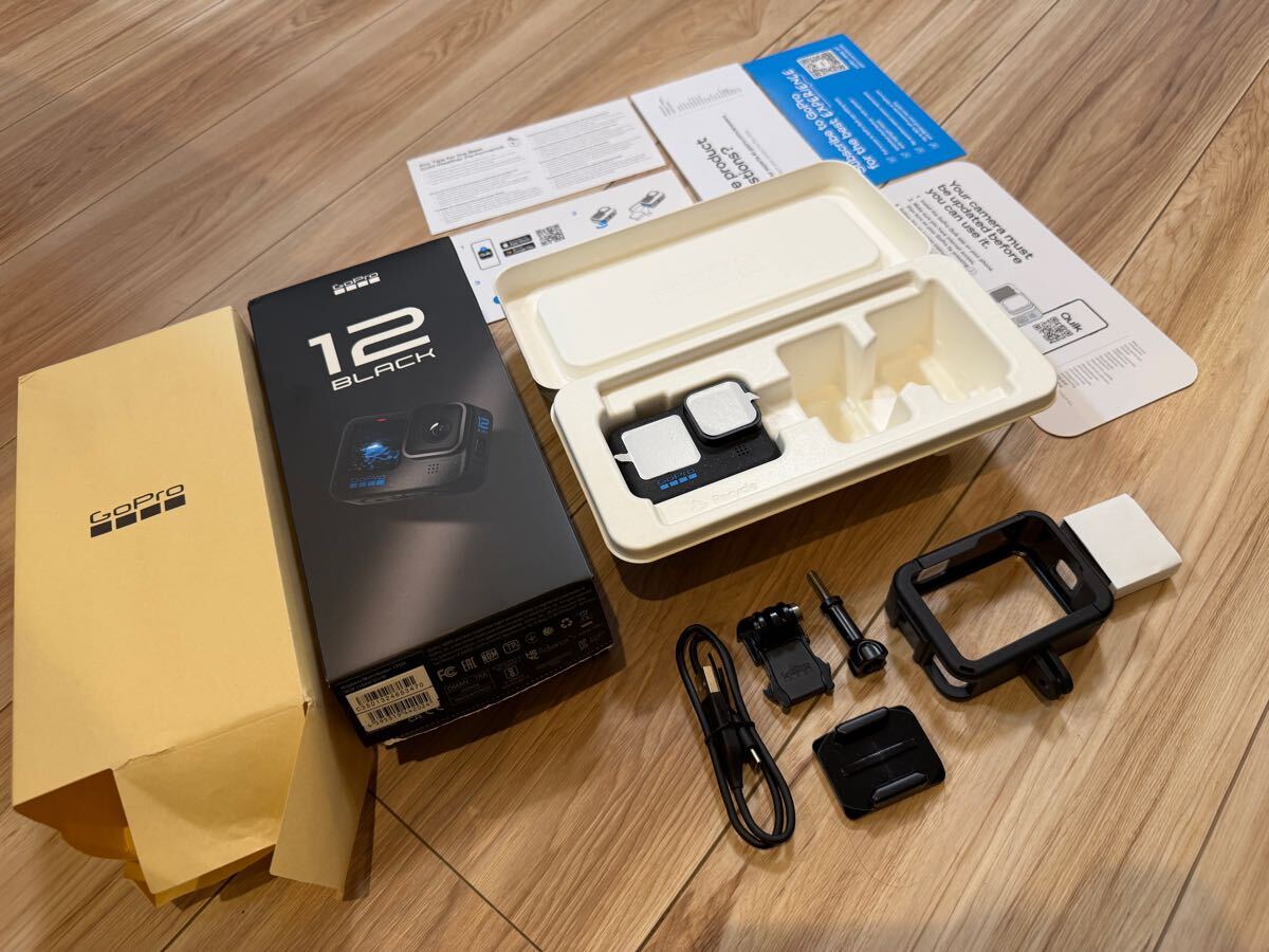 【超美品】使用わずか GoPro ゴープロ HERO 12 BLACK アクションカメラ デジタルビデオカメラ拍卖