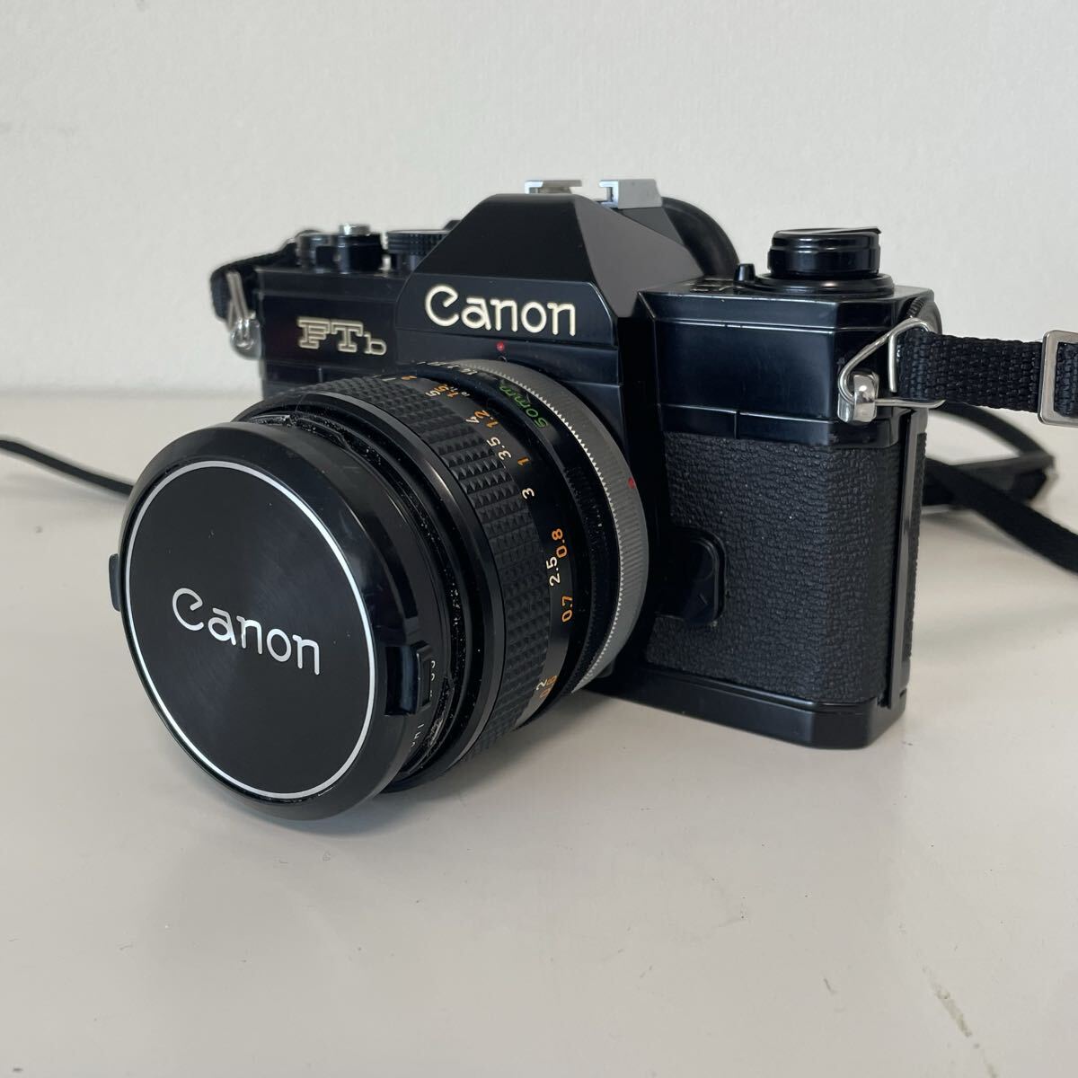 #17 Canon キャノン フィルムカメラ FTb 一眼レフ LENS FD 50mm シャッター動作確認済拍卖