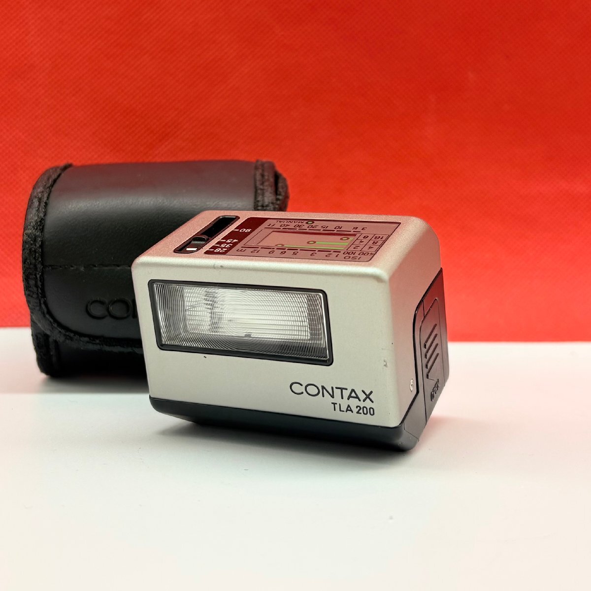 T14 CONTAX TLA200 カメラ アクセサリー ストロボ 動作品 1円スタート コンタックス拍卖