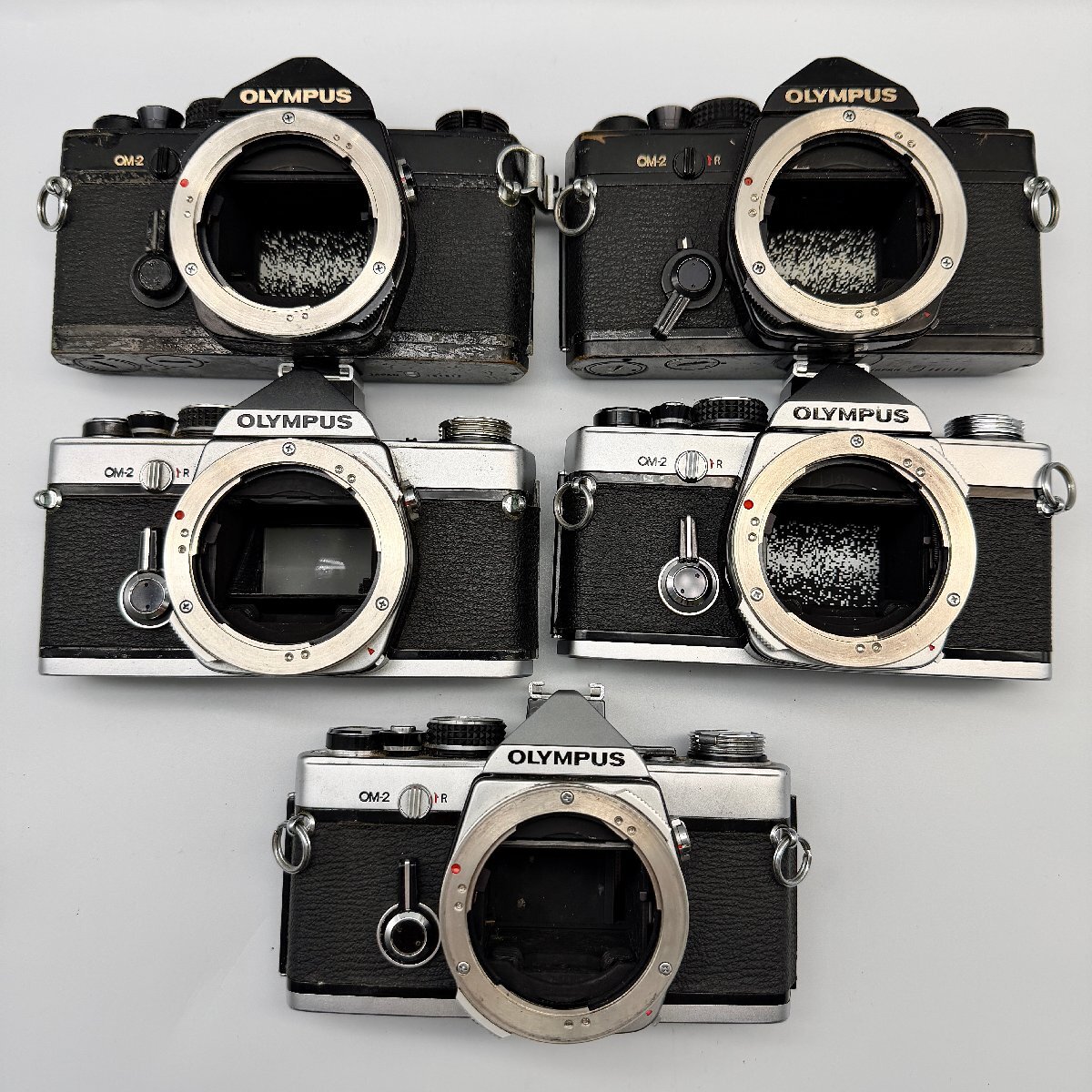 L10 OLYMPUS OM-1 5台まとめ売り フィルム一眼レフカメラ ジャンク 1円スタート オリンパス拍卖