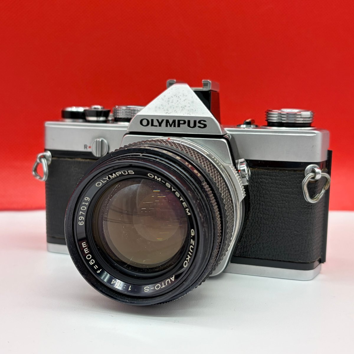 R09 OLYMPUS OM-1 OM-SYSTEM G.ZUIKO AUTO-S F1.4 50mm フィルム一眼レフカメラ 動作品 1円スタート オリンパス拍卖