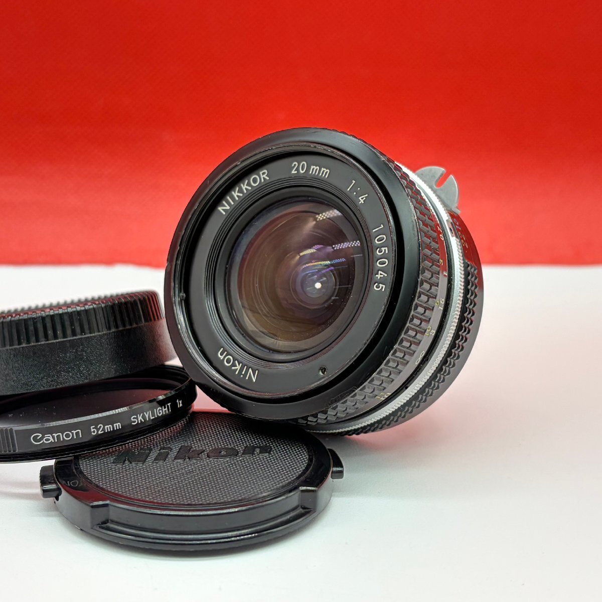 R26 Nikon NIKKOR 20mm F4 非Ai カメラ レンズ 1円スタート ニコン拍卖