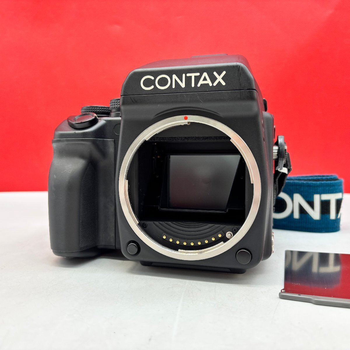 N02 防湿庫保管品 CONTAX 645 中判フィルムカメラ ボディ 動作品 1円スタート コンタックス拍卖