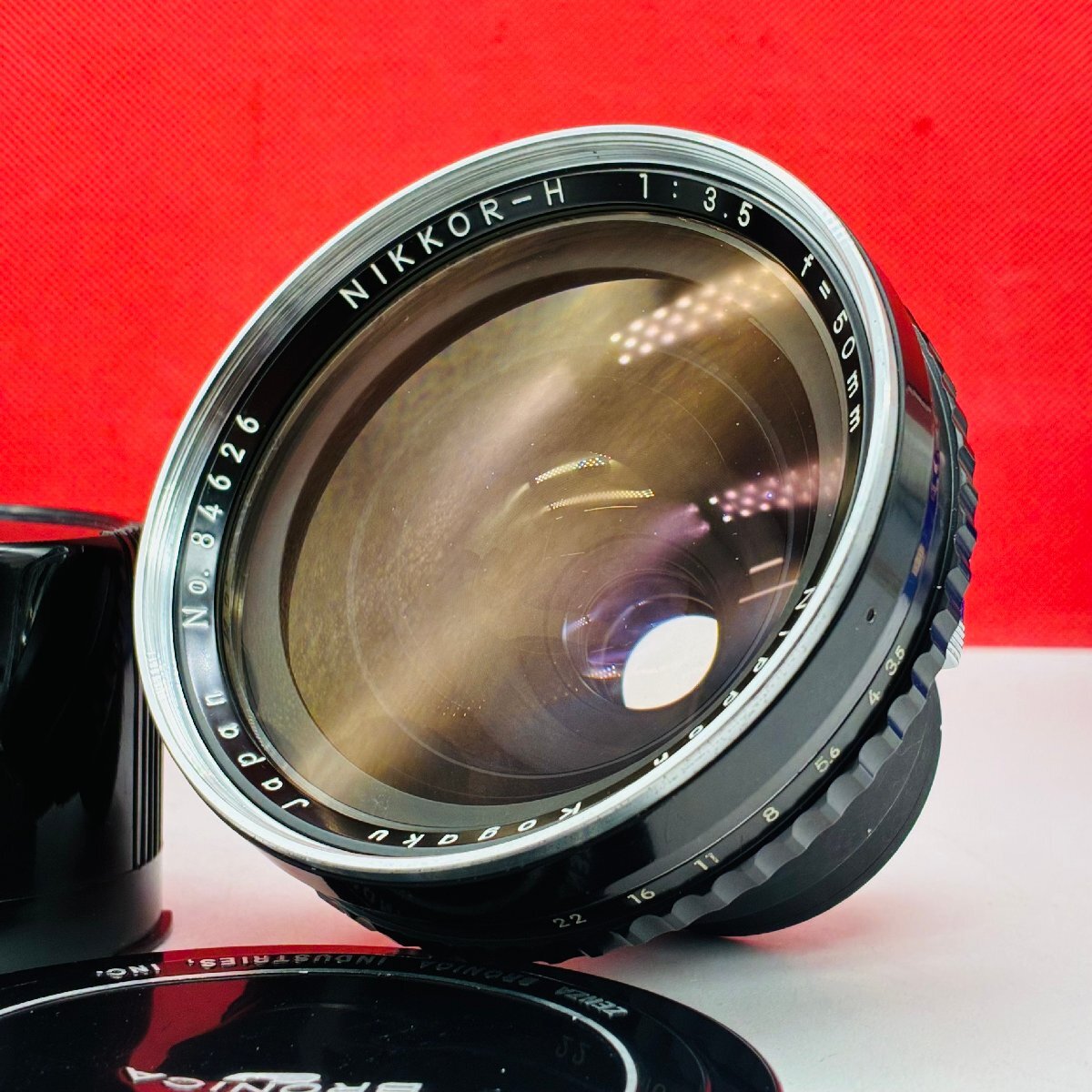 P54 防湿庫保管品 ZENZA BROICA NIKKOR-H F3.5 50mm 中判 カメラ レンズ 1円スタート ゼンザブロニカ拍卖