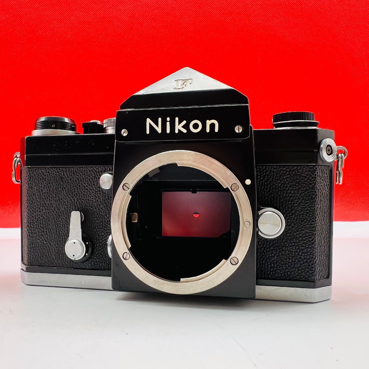 K93 Nikon F 中期 ブラック アイレベル フィルム一眼レフカメラ ボディ 現状品 1円スタート ニコン拍卖