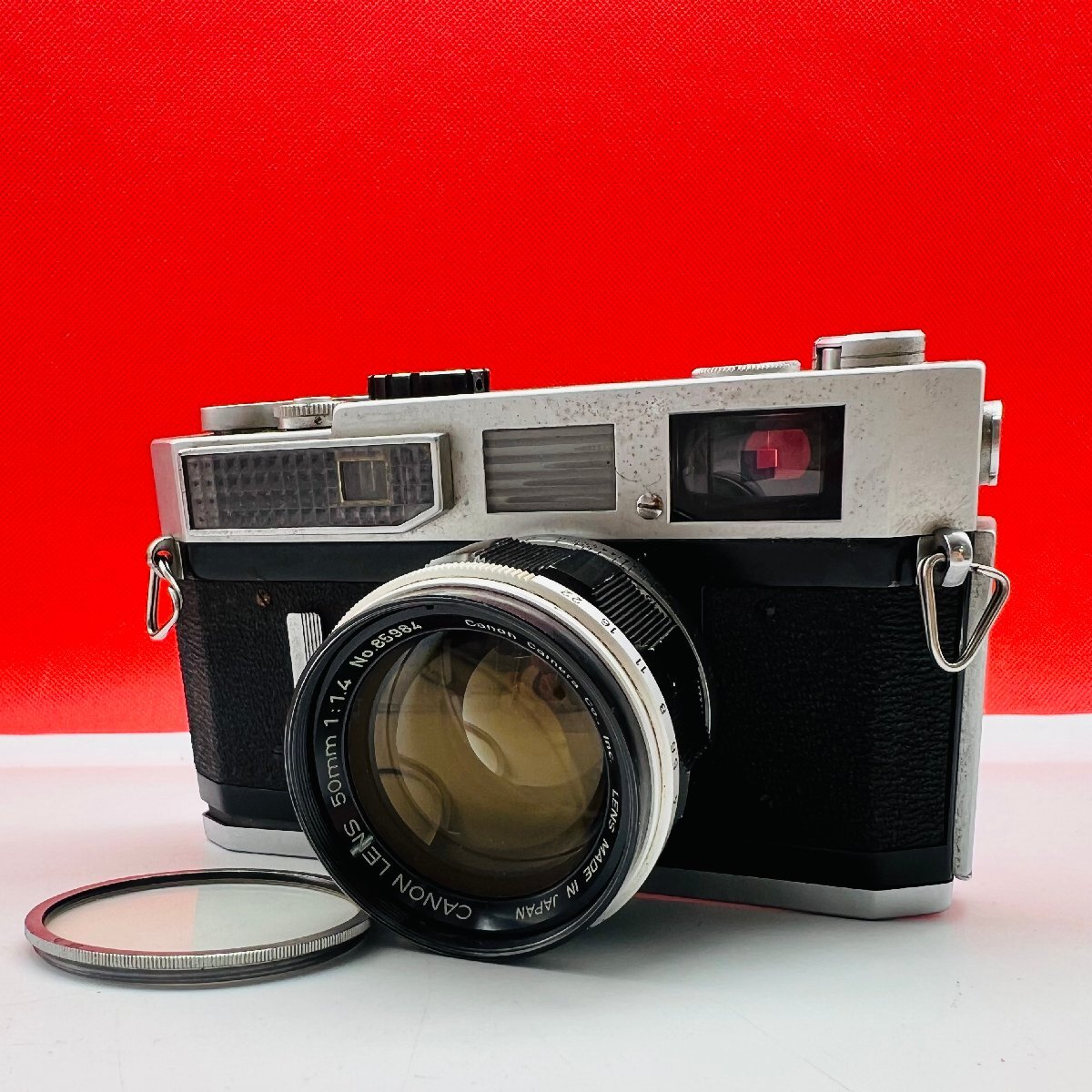 K126 Canon MODEL 7 LENS 50mm F1.4 フィルムカメラ レンジファインダー 現状品 1円スタート キャノン拍卖