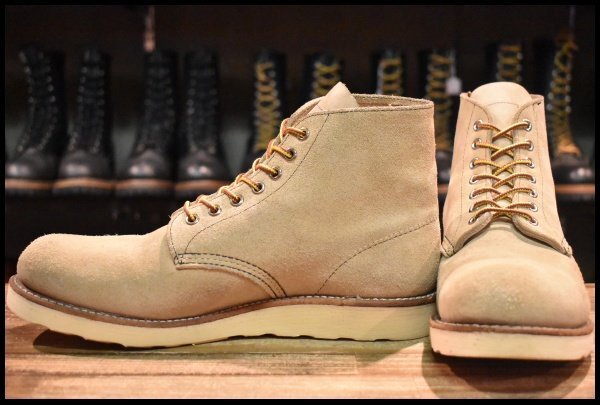 【9.5D 美品 09年】レッドウィング 8167 スエード アイリッシュセッター ホーソーンアビレーンラフアウト ブーツ redwing HOPESMORE拍卖