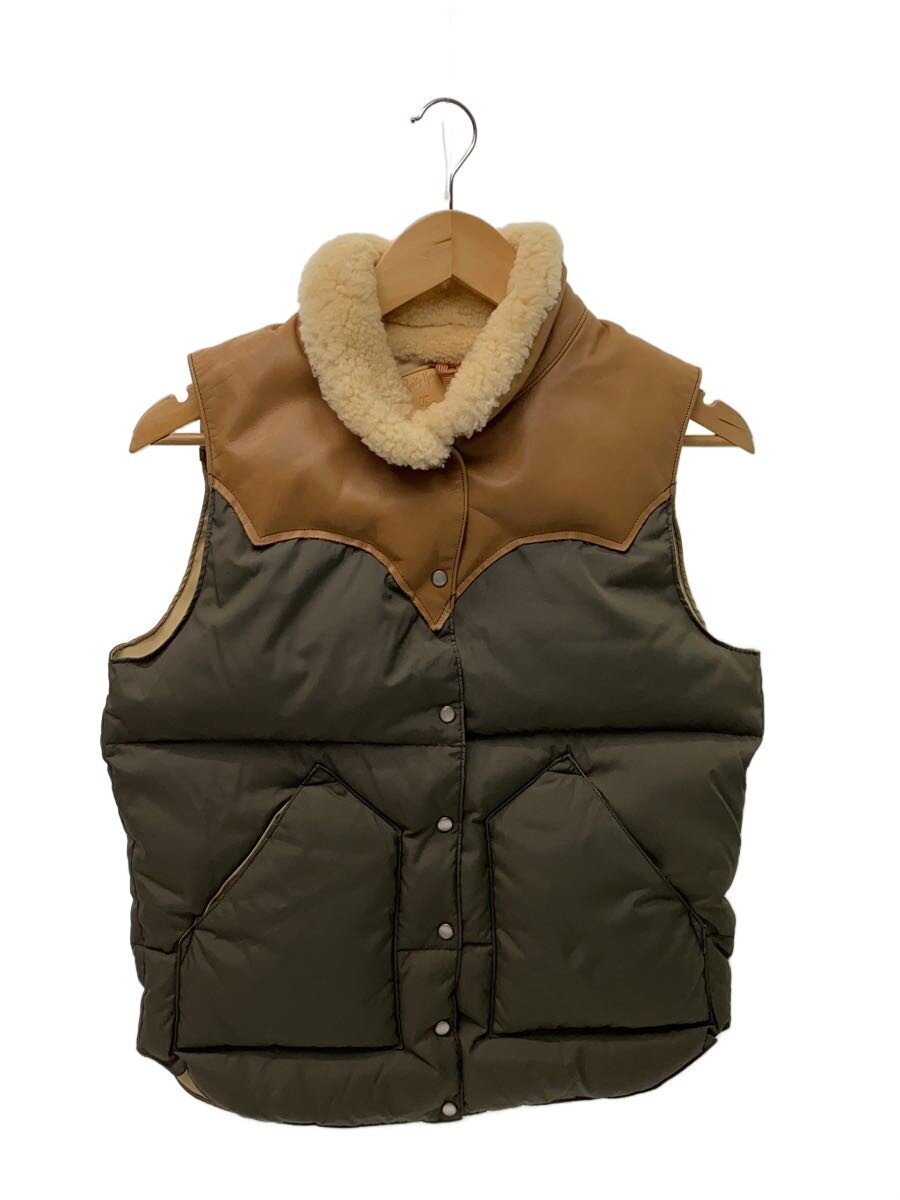 Rocky Mountain Featherbed◆ダウンベスト/-/ナイロン/KHK/無地拍卖