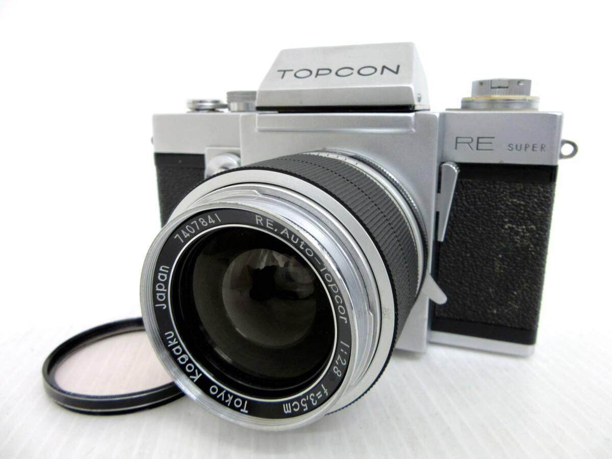 【TOPCON/トプコン】寅⑤236//RE SUPER Re. Auto-Topcor 1:2.8 f=3.5cm拍卖