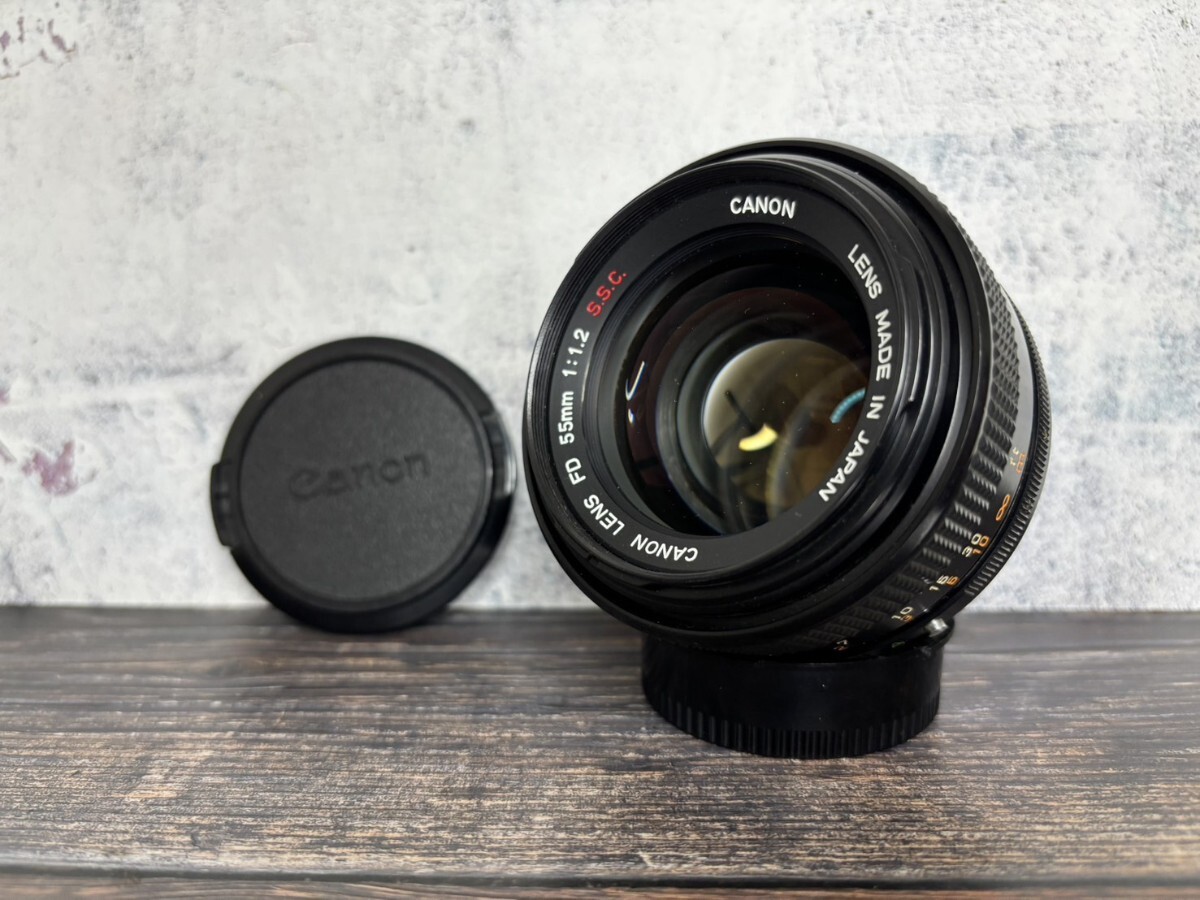 Canon FD 55mm F1.2 S.S.C. キヤノン FDマウント 大口径 単焦点レンズ フィルムカメラ拍卖