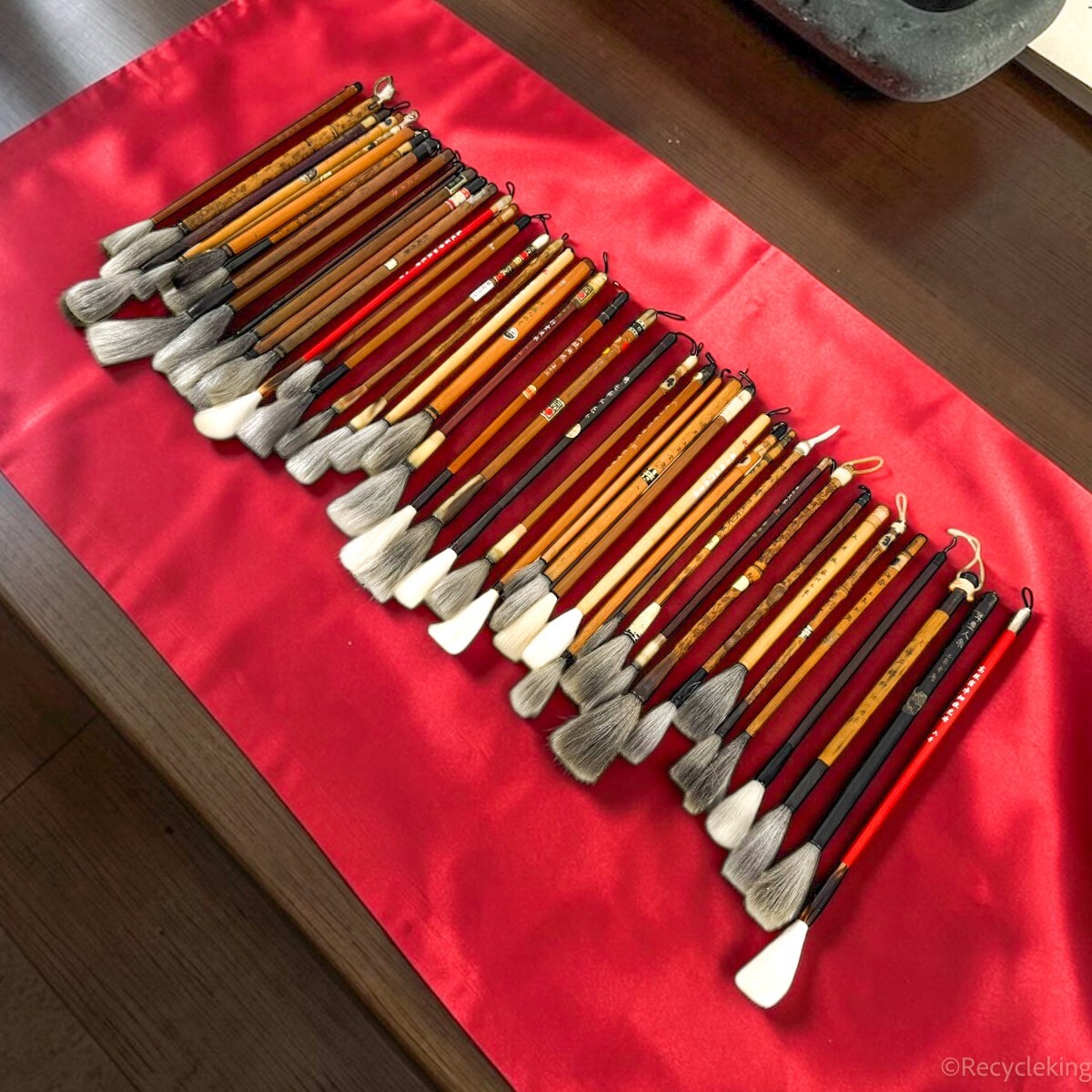 長筆 長鋒/光鋒 和筆/中国筆 湖筆/久保田号竹塢他 43本 使用品 書道筆 唐筆 文物 書道具 書道家 文具 20260315-47拍卖