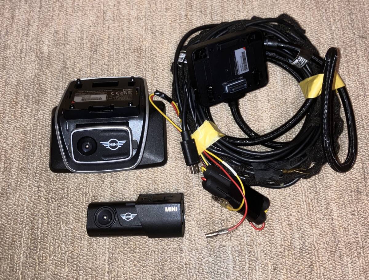 BMW MINI 純正 ADVANCED CAR EYE 3.0 PRO 前後 ドライブレコーダー ドラレコ 3651A拍卖
