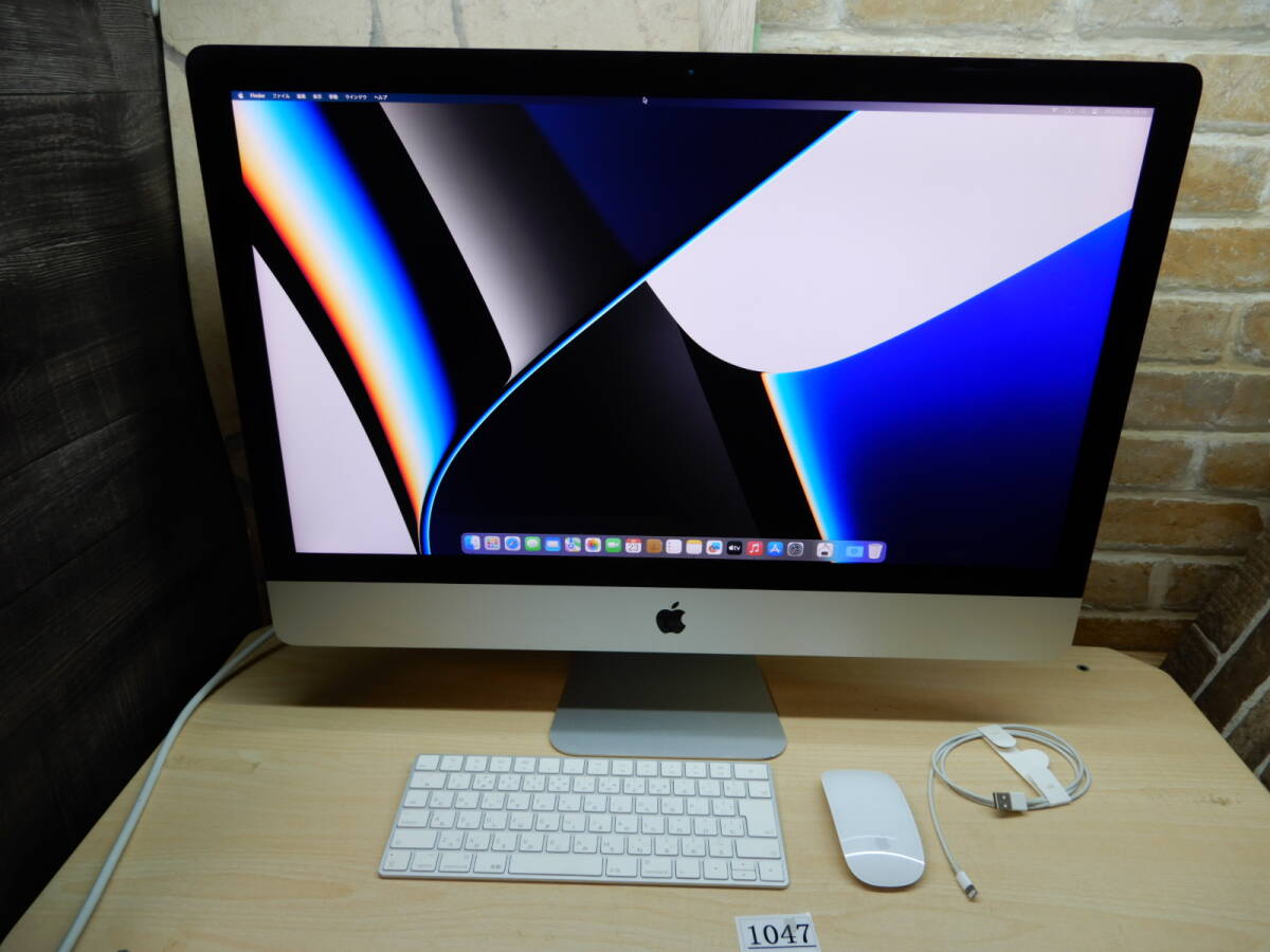 1047☆箱&付属品付き☆Intel Core i5☆Apple☆5K☆5120x2880☆27W一体型パソコンimac☆A1419☆RadeonPro570☆メモリ24GB☆1.03TB-FUSION拍卖