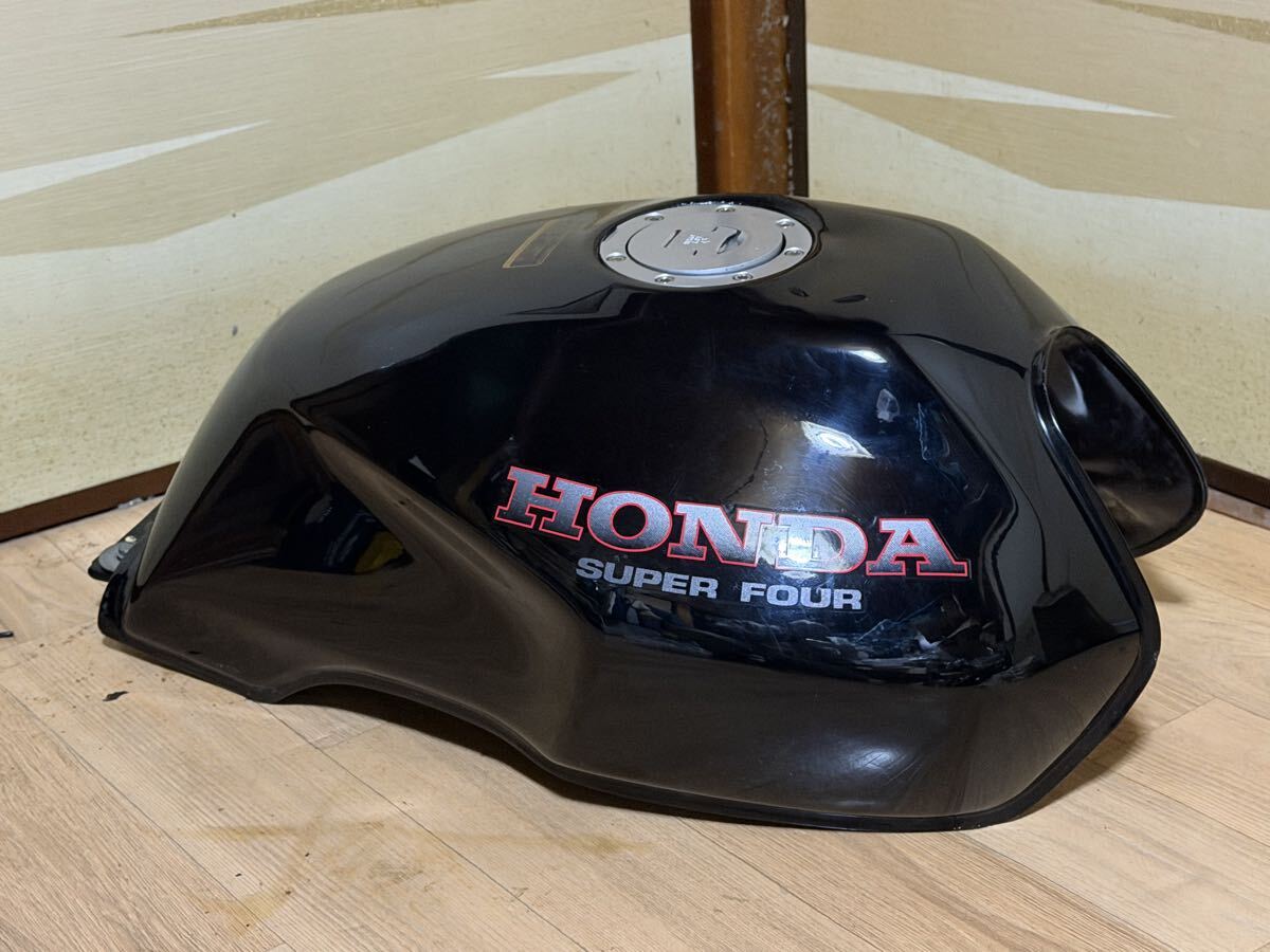 CB400SF 純正 タンク ピュアブラック NC31 スーパーフォア NC39 NC42 BEET モリワキ ヨシムラ デイトナ 当時物 ZEPHYRχ XJR400R GSX400FS拍卖