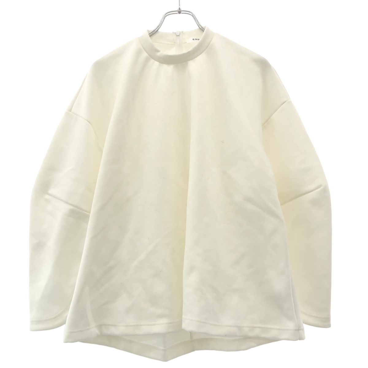 ENFOLD エンフォルド 23SS ダンボールVASE PULLOVER スウェットプルオーバー 300GS980-0790 ホワイト 38 ITOTZ5M280HW拍卖