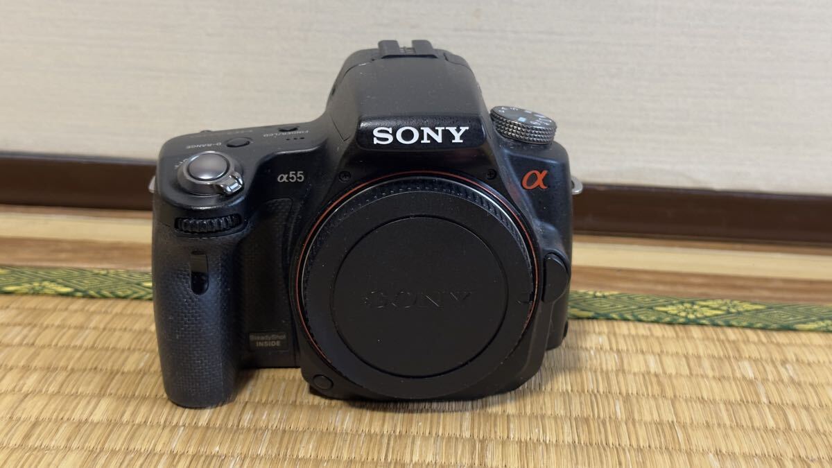 SONY デジタル一眼レフカメラ α55 SLT-A55V ボディ拍卖