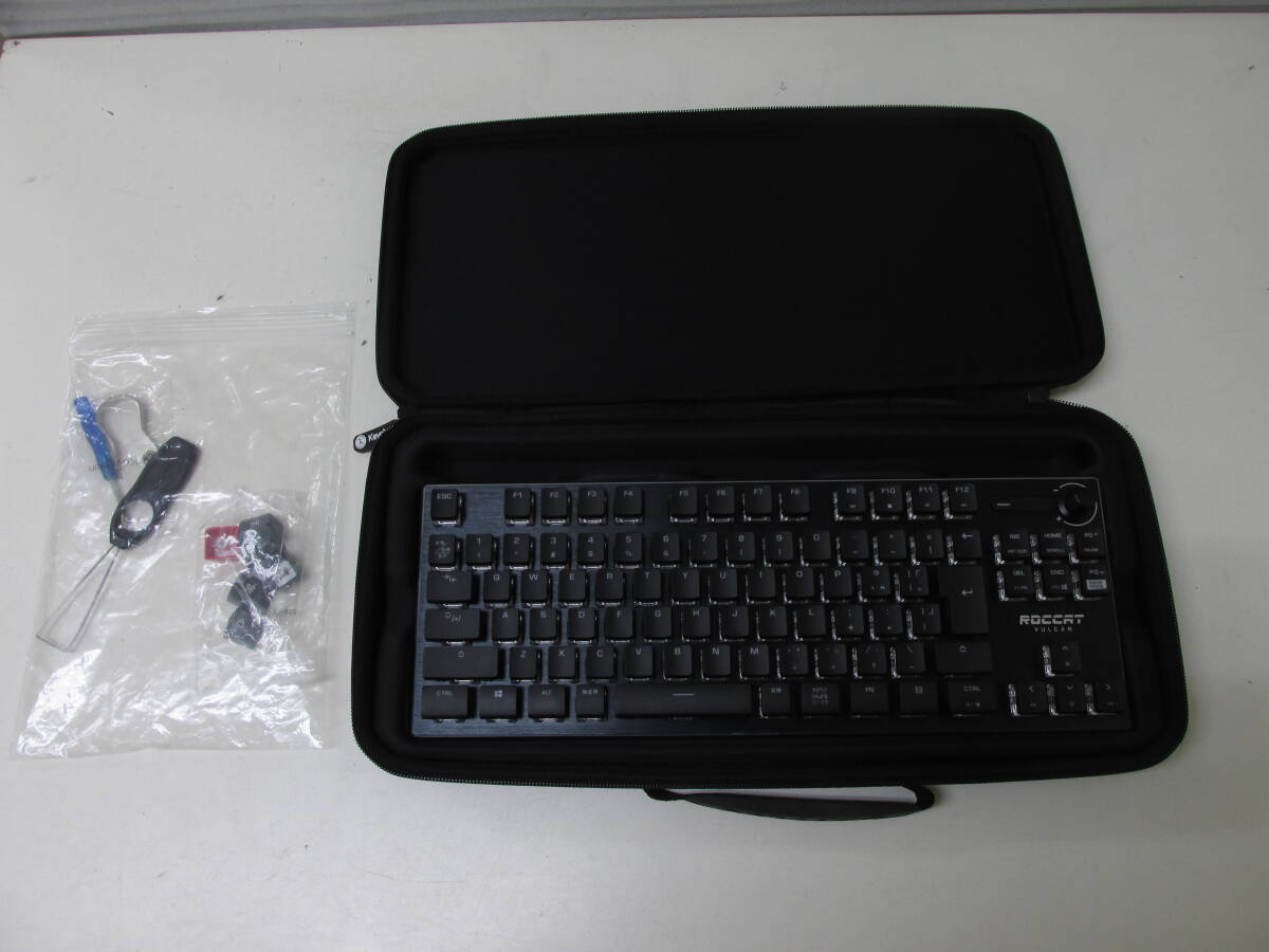 ◆ ROCCAT VULCAN ROC-12-285 コンパクトメカニカル ゲーミングキーボード /0384SA拍卖