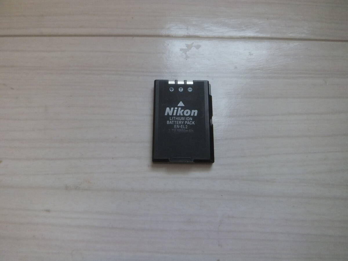 NIKON/EN-EL2 リチウムイオンバッテリー 電池 ニコン ①拍卖