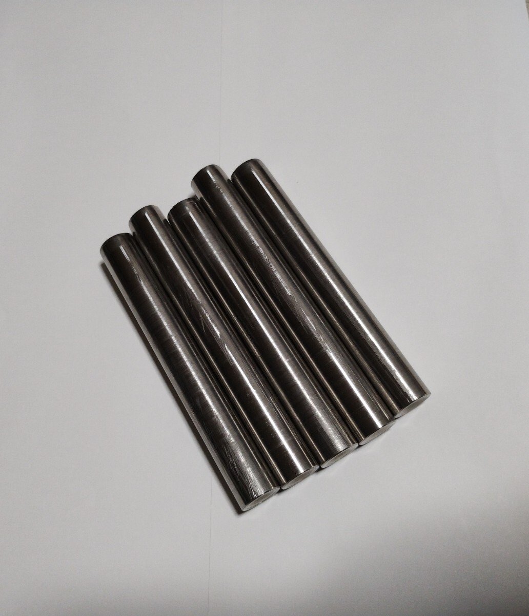 ステンレス丸棒 端材 φ13.8mm SUS304 長さ100mm 5本セット 拍卖