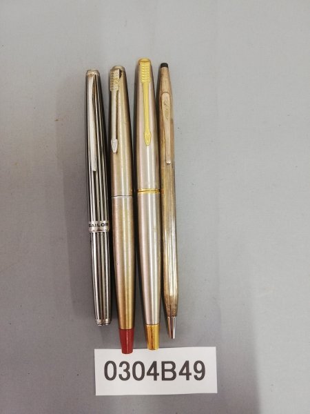 0304B49 筆記用具 万年筆 ボールペン おまとめ PARKER パーカー SAILOR セーラー など ※キズあり拍卖
