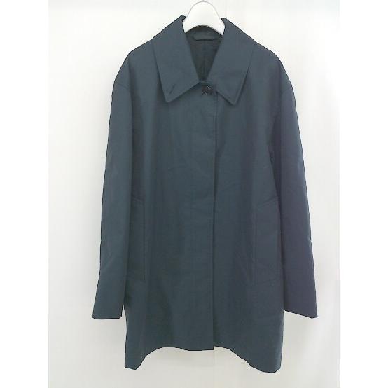 ◇ UNIQLO ユニクロ 長袖 ステンカラーコート サイズL ダークグレー レディース 【中古】拍卖